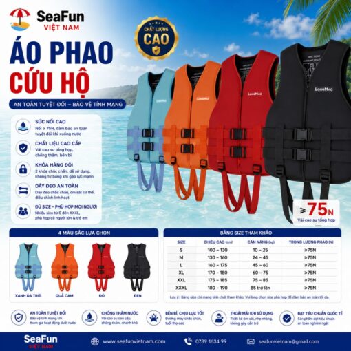 Ao phao vai cao su tong hop Longmao