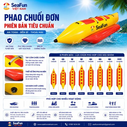 phao chuoi don tieu chuan keo cano