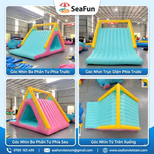 hinh anh thuc te cau truot nuoc tam giac khung a frame tai xuong seafun