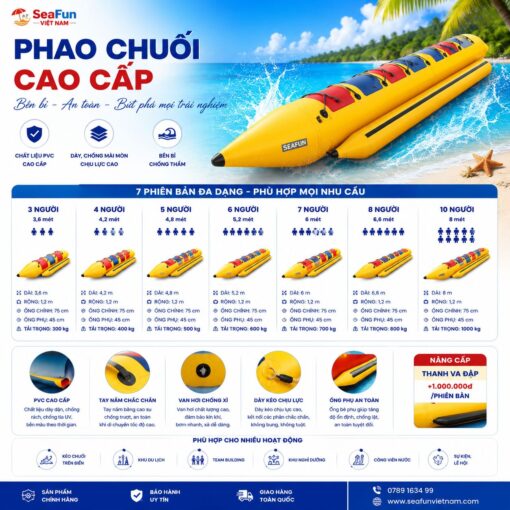phao chuoi cao cap ong dai 75cm