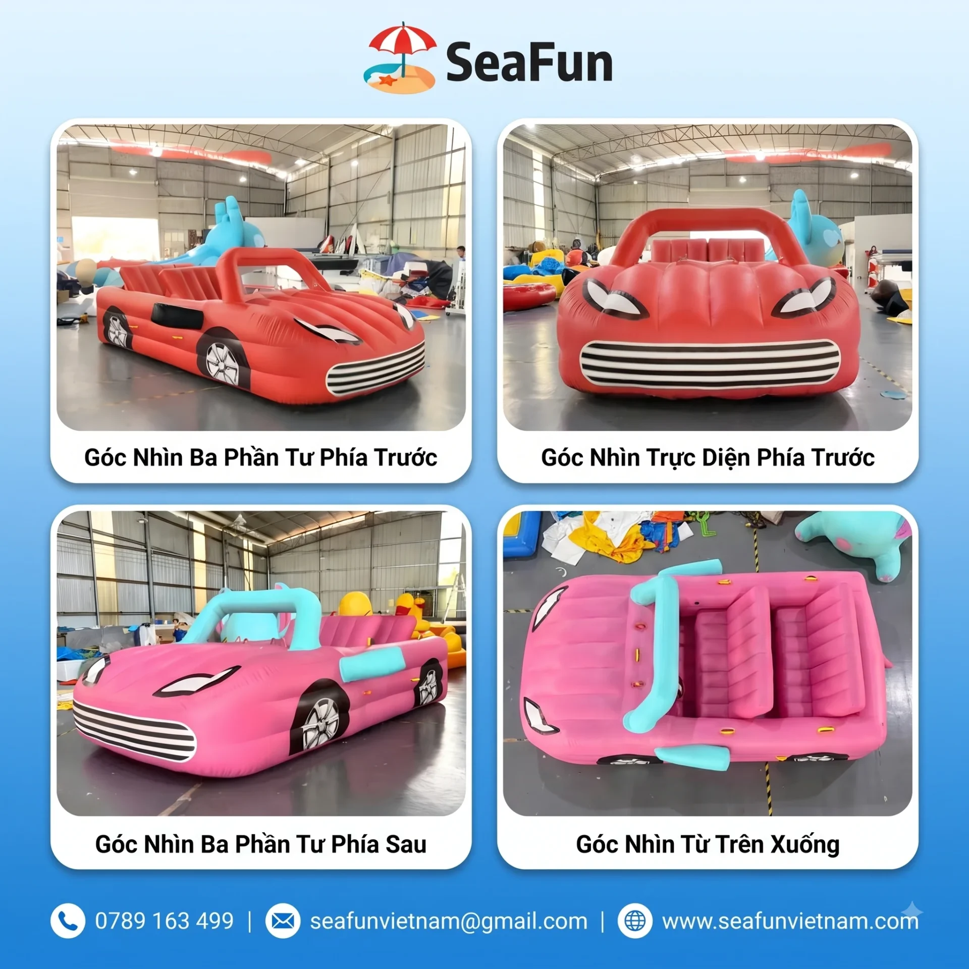 phao keo o to the thao 6 cho tai xuong seafun