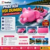 phao keo voi dumbo pvc mo luoi gia cuong 4 den 6 nguoi seafun